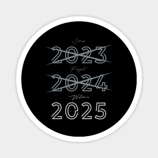 New Year 2025 Magnet